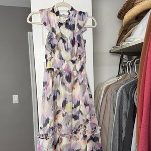 Elegant Multicolor Sleeveless Dress from Aqua